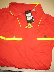   Adidas Referee 2010 World Cup Jersey Red Medium Long Sleeves NWT