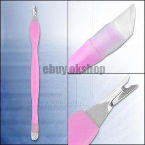 CUTICLE TRIMMER PUSHER MANICURE PEDICURE BEAUTY TOOL  