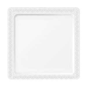  Plastic Square Plates 7 12/Pkg Clear Arts, Crafts 