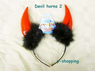 Devil horns hair Costume Headband for Party halloween  