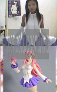 Gundam Seed Purple Dress Cosplay Costume Lacus Clyne  