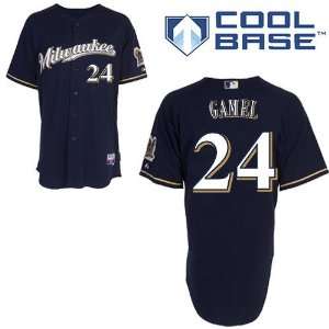  Mat Gamel Milwaukee Brewers Authentic Alternate Cool Base 