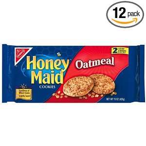 Honey Maid Oatmeal Snack Bars, 15 Ounce Grocery & Gourmet Food