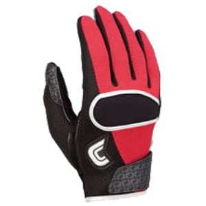  Cutters Original C Tack Receiver Gloves RED 05 AL: Sports 