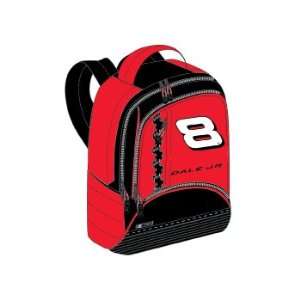  #8 Dale Earnhardt Jr. Nylon Red & Black Backpack 