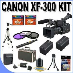  Canon XF300 High Definition Professional Camcorder + 16GB CF Memory 