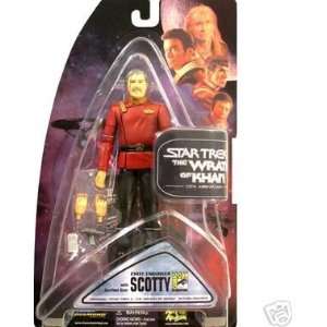 com Star Trek Exclusive Wrath of Khan Scotty Action Figure by Diamond 