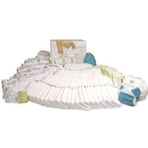  Real Nappies Cloth Diapers Birth To Potty Pack, Newborn to 