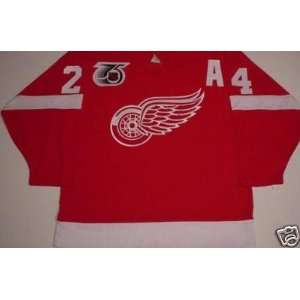 BOB PROBERT DETROIT RED WINGS 75th JERSEY CCM ANY SIZE
