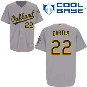 Chris Carter Oakland Athletics Authentic Road Cool Base Jersey By 