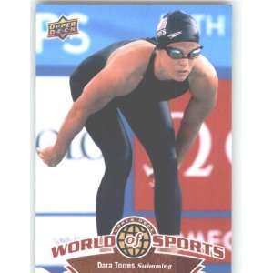  2010 Upper Deck World of Sports Trading Card # 202 Dara Torres 
