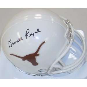  Darrell Royal Texas Longhorns Mini Helmet Sports 