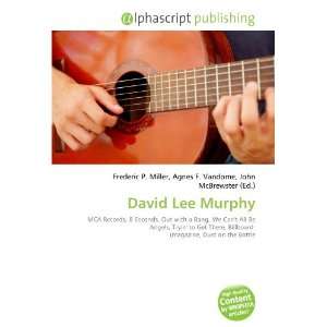  David Lee Murphy (9786132721204) Books