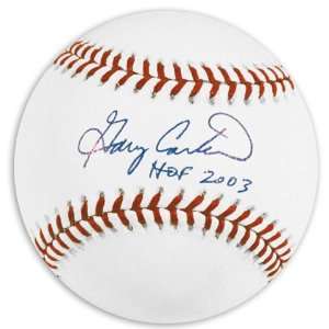 Gary Carter Autographed Baseball   Official Major League