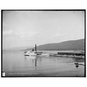  Str. Horicon leaving dock,Lake George,N.Y.