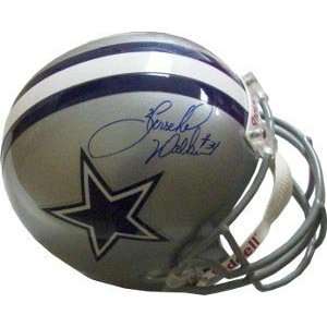 Herschel Walker Signed Cowboys Full Size Replica Helmet