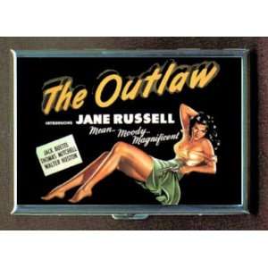 JANE RUSSELL HOWARD HUGHES OUTLAW ID Holder Cigarette Case 