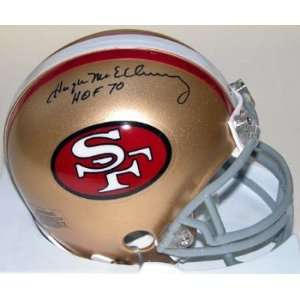 Hugh McElhenny Autographed/Hand Signed San Francisco 49ers Throwback 