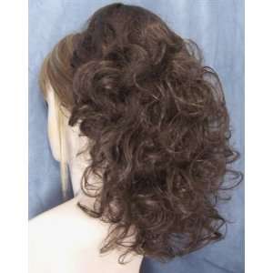  JAMIE Clip On Hairpiece Wig #8 CHESTNUT BROWN by THE 