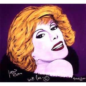 Joan Rivers   30x30 Signed Portrait
