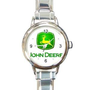 john deere Italian Charm Watch