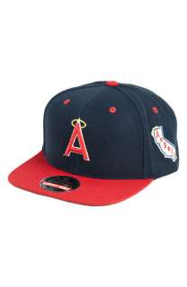 American Needle Blockhead Angels Snapback Baseball Cap  