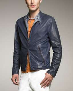 N1EEP Armani Collezioni Reversible Leather Jacket
