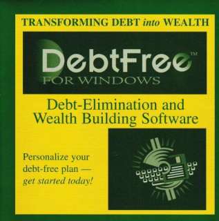 debtfree for windows debt elimination and wealth building personalize 