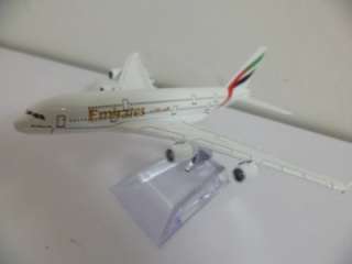 Emirates Airlines AirBus 380 Plane Model Diecast Metal 400 scale 