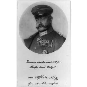  Paul von Hindenburg,military uniform,service,President 