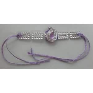 Rakhi (Rakhee)   Lavender Bracelet Rakhi ($1.50 flat rate shipping US 