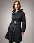 Dawn Levy Nina Fur Trim Puffer Coat   