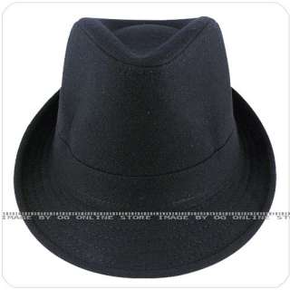 description classic vintage solid black fedoras hats could be formal 