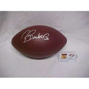 Ronde Barber Full Size Autographed Tampa Bay Buccaneers Wilson NFL 