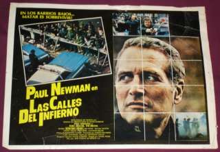FORT APACHE, THE BRONX Paul Newman 1980 Mexican Poster  
