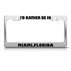License plate tag Arrive Alive Florida mint  