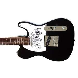 Velvet Revolver Autographed Slash Signed Guitar & Art UACC RD