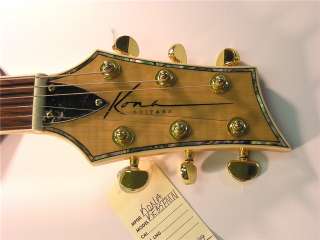 Flamed Maple Semi Hollow Body Electric Guitar w/ Custom Fit Case