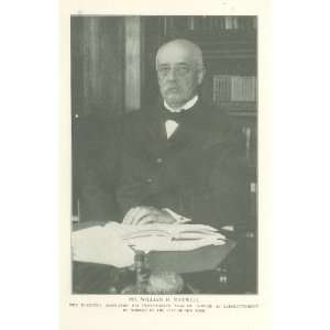  1912 Print William H Maxwell New York Superintendant of 