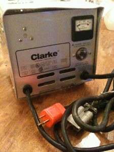 CLARKE LESTER LESTRONIC II GOLF CART AUTOMATIC BATTERY CHARGER 36V NO 