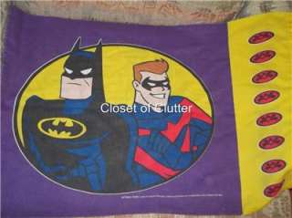   Cartoon Character Pillow Cases (Vintage Fabric) Each Sold Seperate