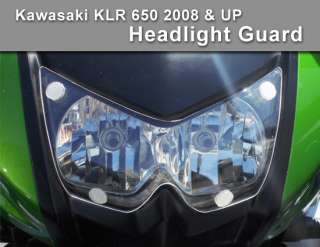 Kawasaki Klr 650 08   11 Headlight Guard Lens Cover  