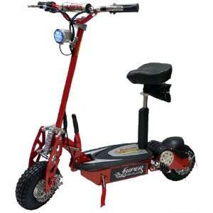 Super Turbo 800watt Elite 36v Electric Scooter Red (Now includes 