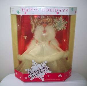 1989 Happy Holiday Barbie Doll Special Edition NIB  