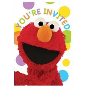  Sesame Street Party Invitations Toys & Games