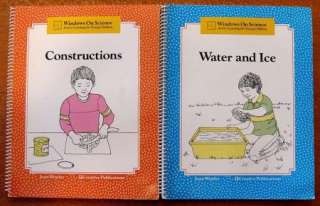 Lot Of 5 WINDOWS ON SCIENCE Children Books Water & Ice, Constructions 