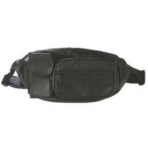 Fanny Pack  Black Leather  FP510