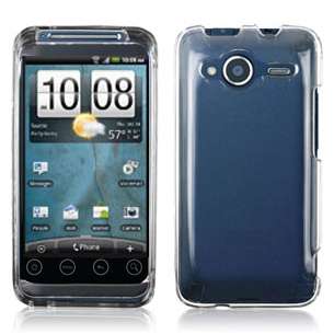 Clear Crystal Cover Case Skin Shell for Sprint HTC Evo Shift 4G  