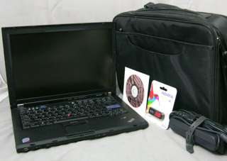 IBM/Lenovo ThinkPad T61 Core 2 Duo 2.2GHz 3GB 500GB Windows 7 Pro 