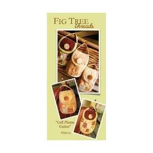 Fig Tree Patterns Cell Phone Cuties FIG 713; 3 Items/Order  